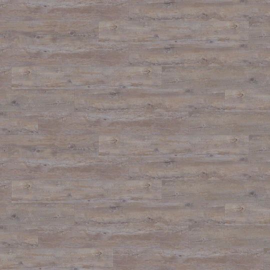 Close-up view of Oak Driftwood LVT, showcasing its weathered wood-effect design.
