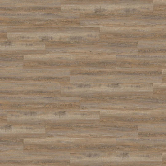 Close-up of Frosted Oak LVT, featuring a subtle, modern design.