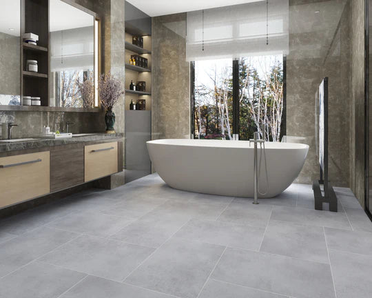Provence LVT in dryback gluedown installation, offering durability and easy maintenance.
