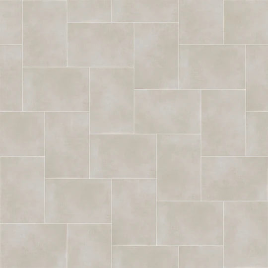 Close-up of South Beach LVT flooring, featuring a soft and modern stone design for interiors.