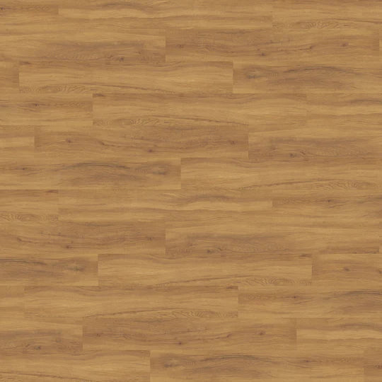 Close-up of California Oak LVT, showcasing its light and natural oak finish in large plank format.