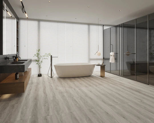 Pebble Shore oversized LVT plank by Brampton Chase
