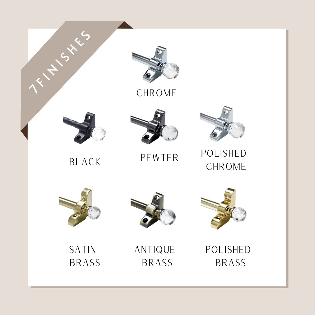 Crystal Stair Rods