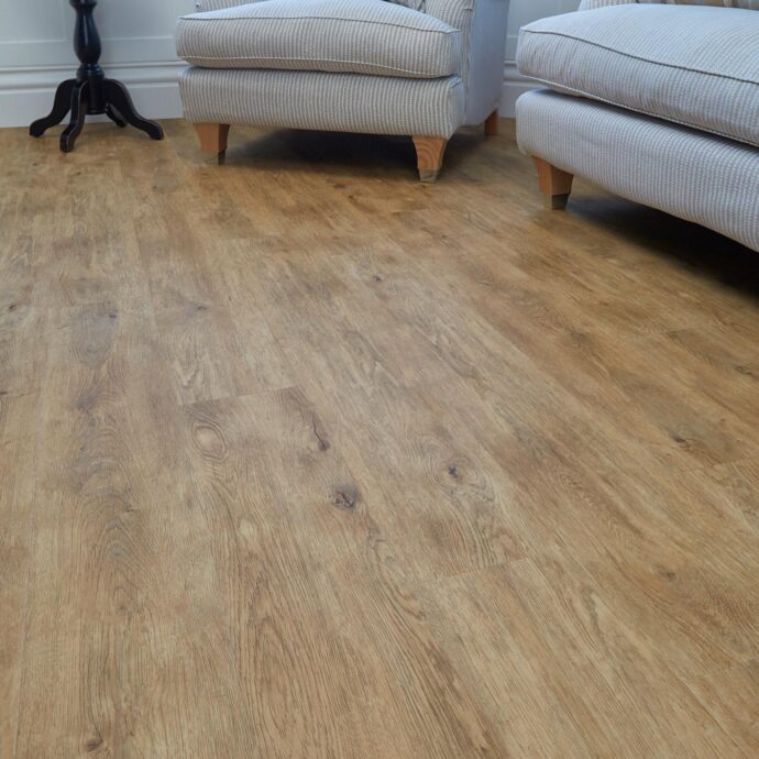 Carpenters Oak Plank LVT flooring, available at AClass Flooring – natural oak wood effect, durable, and waterproof vinyl flooring for stylish interiors.