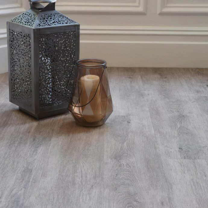 Fumed Oak Light Plank LVT flooring, available at AClass Flooring – light oak tones with a subtle smoky finish, perfect for modern and traditional interiors.