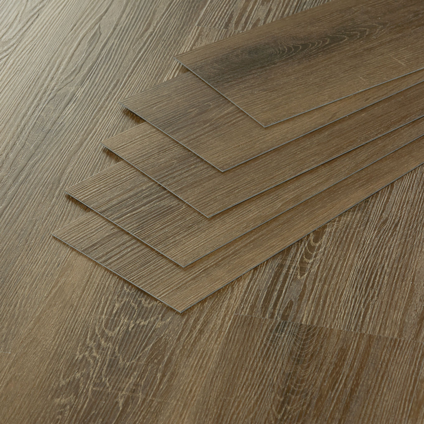 Nordikka Living English Walnut Glue Down LVT Flooring