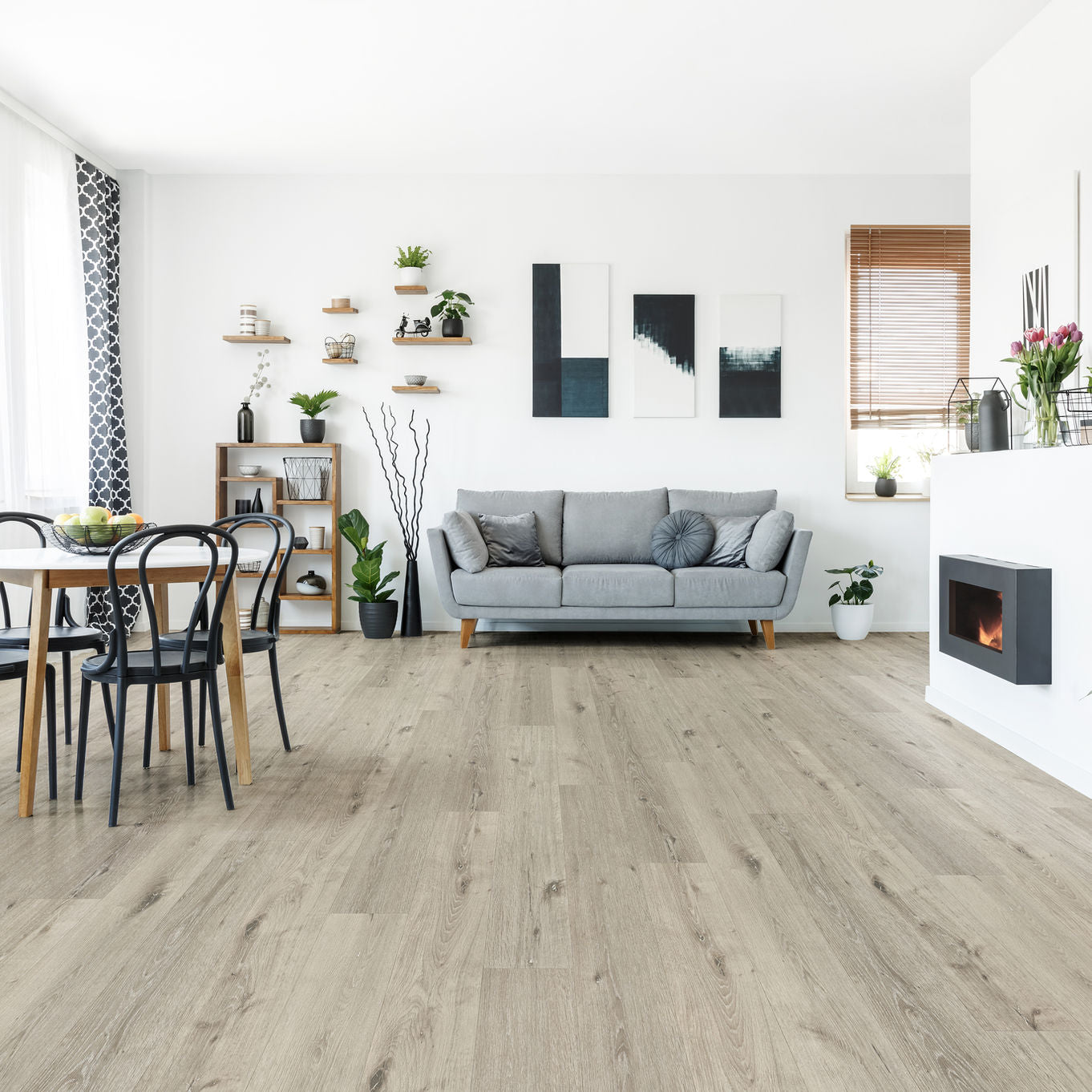 Nordikka Select Siberian Spruce Glue Down LVT Flooring