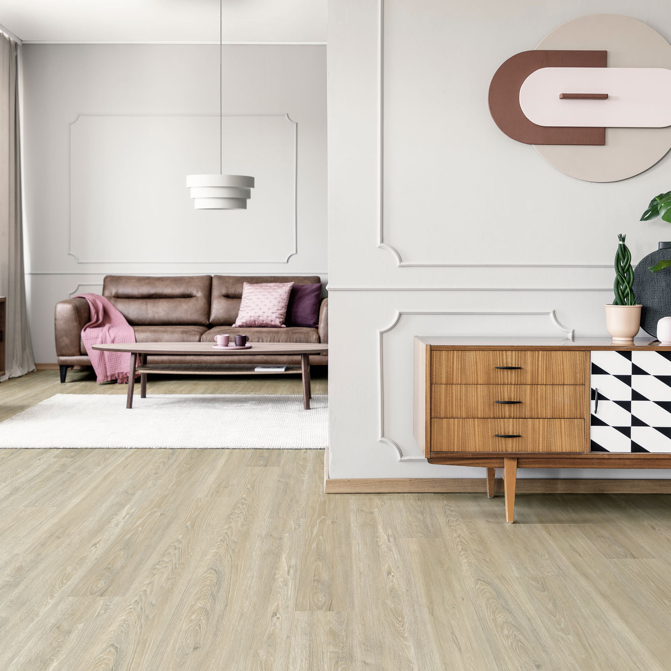 Nordikka Select Birchwood Glue Down LVT Flooring