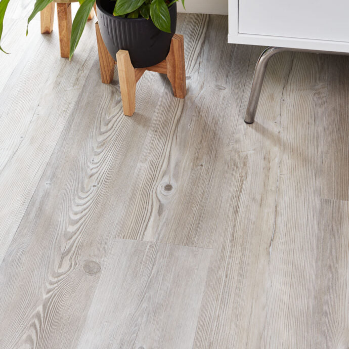 Timber Greige LVT flooring by AClass Flooring – modern grey tones blended with natural wood effect, perfect for residential and commercial spaces.