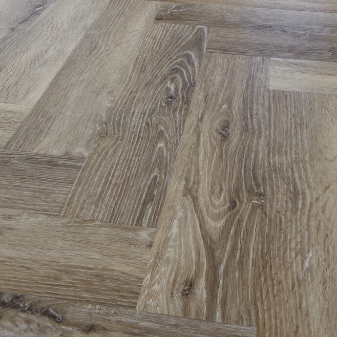 Durable luxury vinyl tile LVT flooring with a 0.55mm wear layer and bevelled edges, perfect for both residential and commercial spaces.