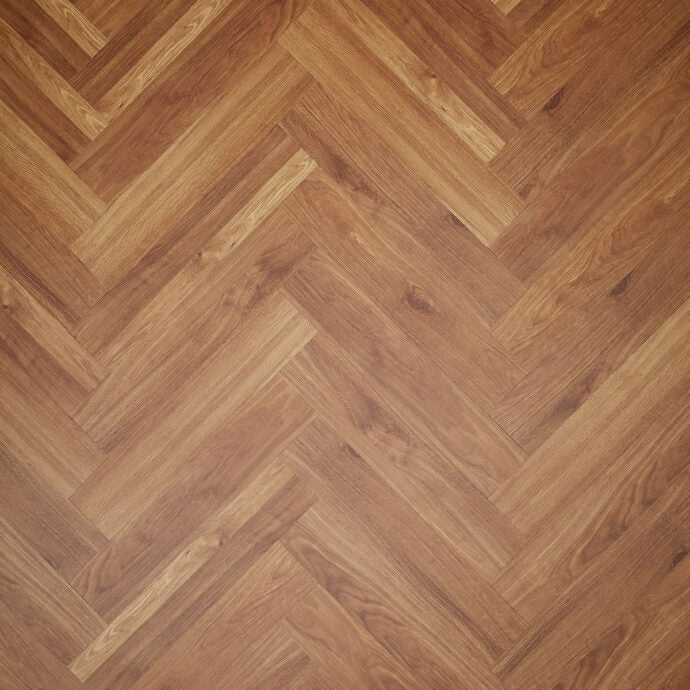 Golden Oak Parquet LVT flooring by AClass Flooring – Stylish and functional, with a micro bevel edge and easy-to-clean surface, perfect for residential and commercial use.