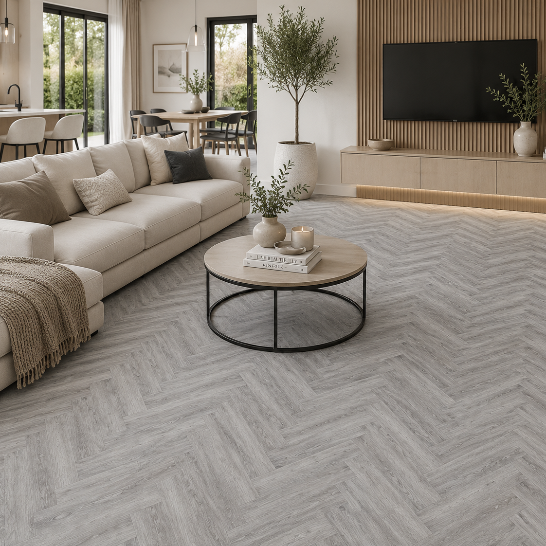 Weathered Timber Parquet - NTP44