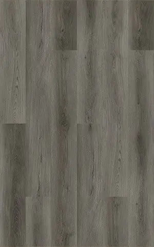 Close-up view of Alva Plank LVT in Nebraska Wild Oak, showcasing the natural wood texture