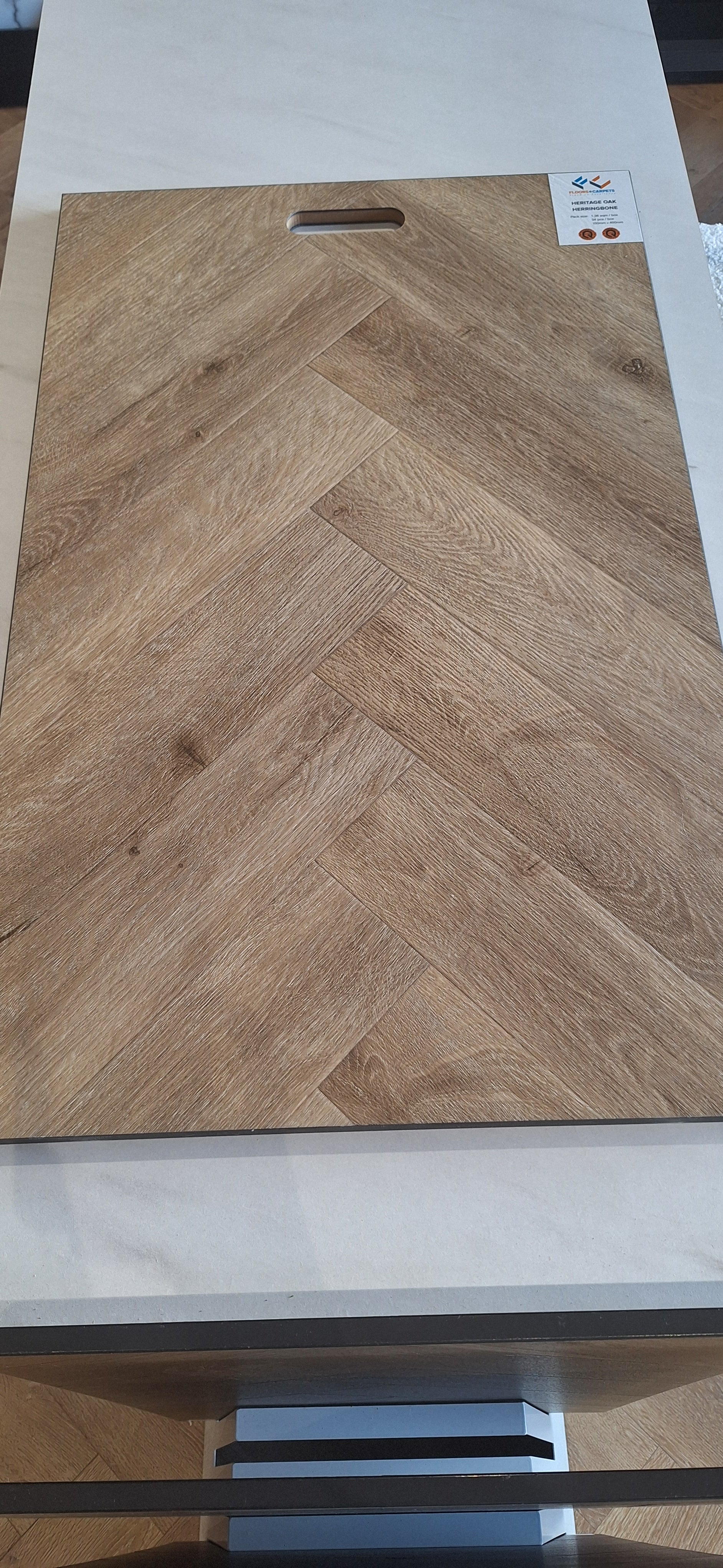 Heritage Oak Herringbone LVT
