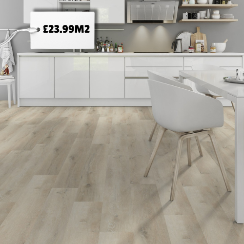 OneFlor WORKSHOP55 Plank LVT - Gluedown Dry back