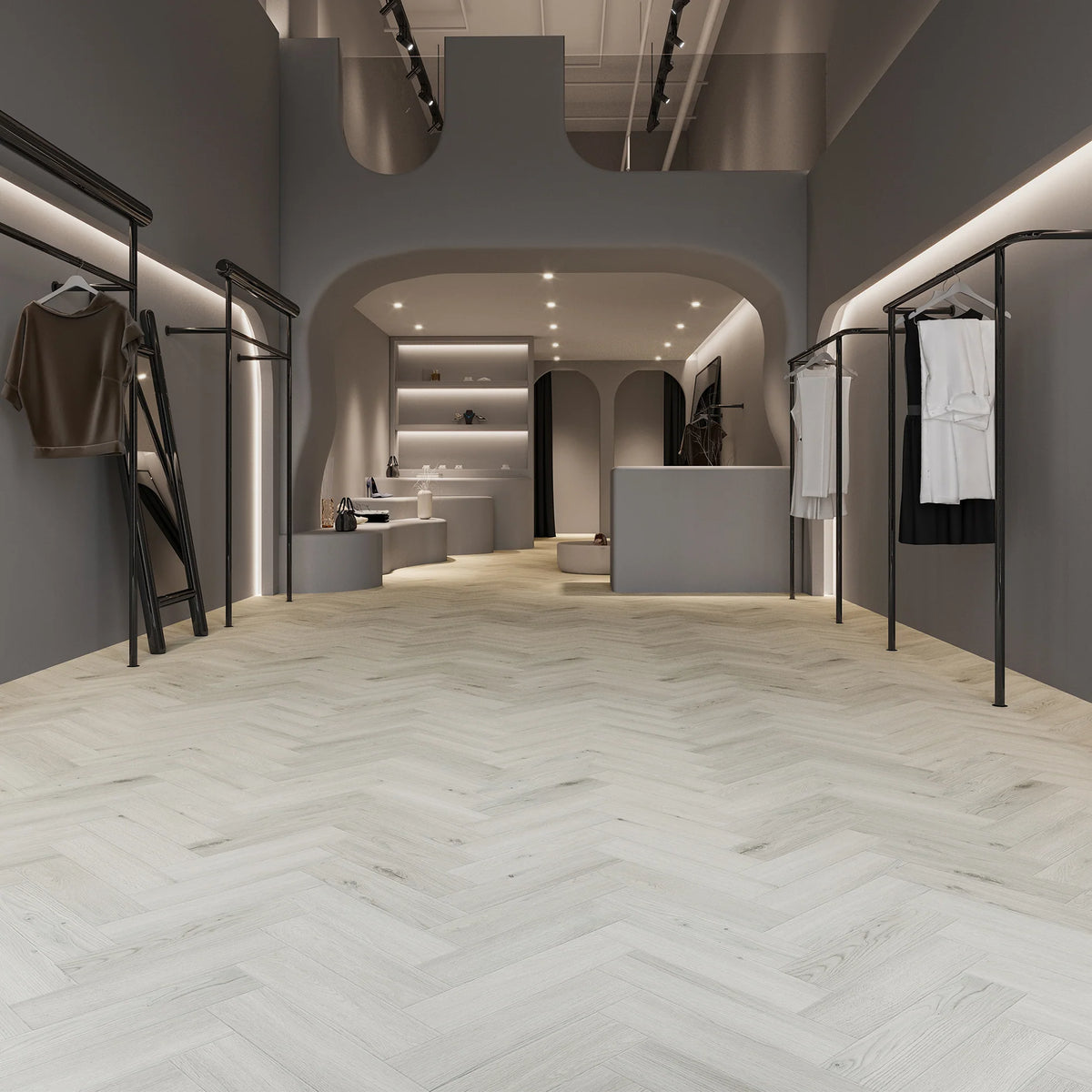 Capri Herringbone LVT
