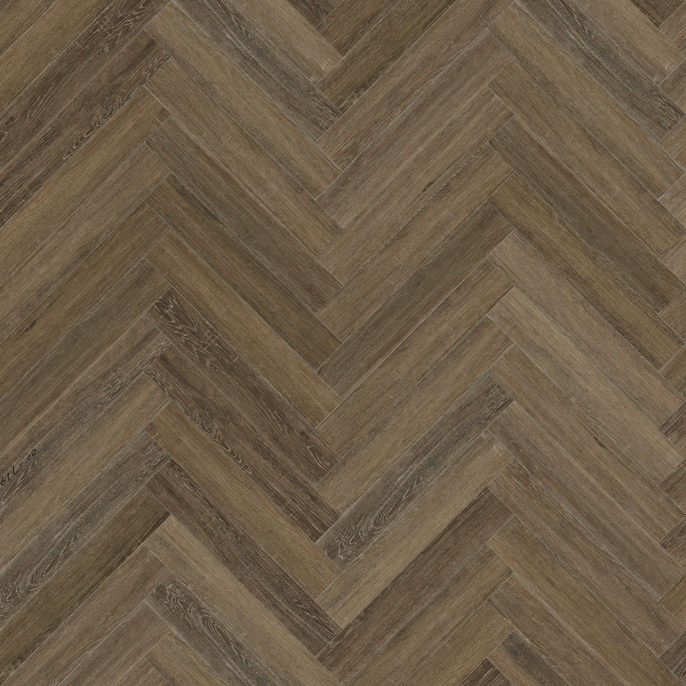 Nordikka Living Dark Walnut Herringbone Glue Down LVT Flooring