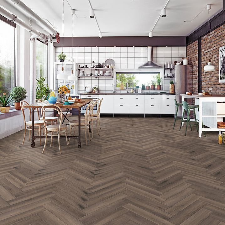 Krono Tex Ferrara Oak 8mm herringbone laminate flooring