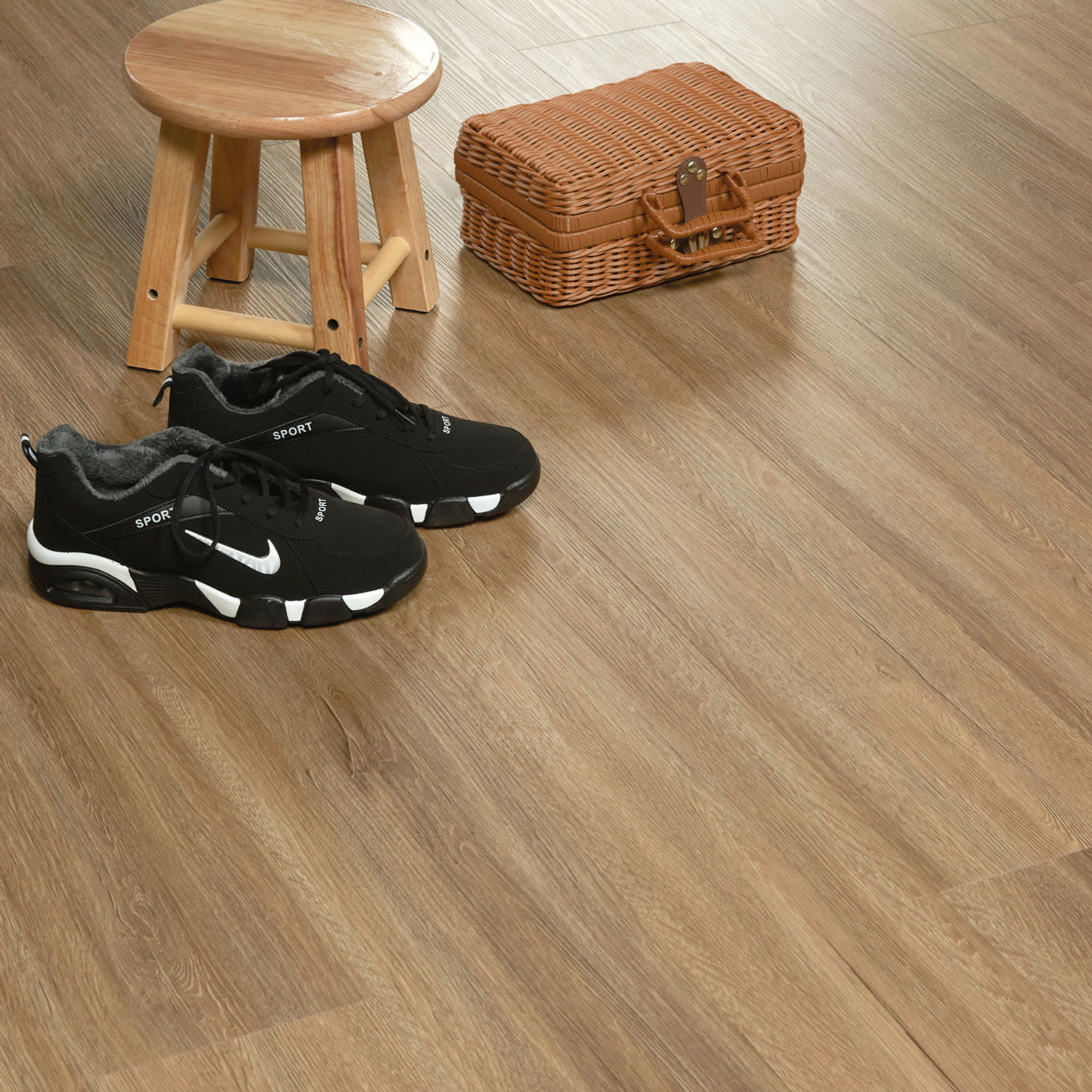 Nordikka Original Willow Bark Glue Down LVT Flooring