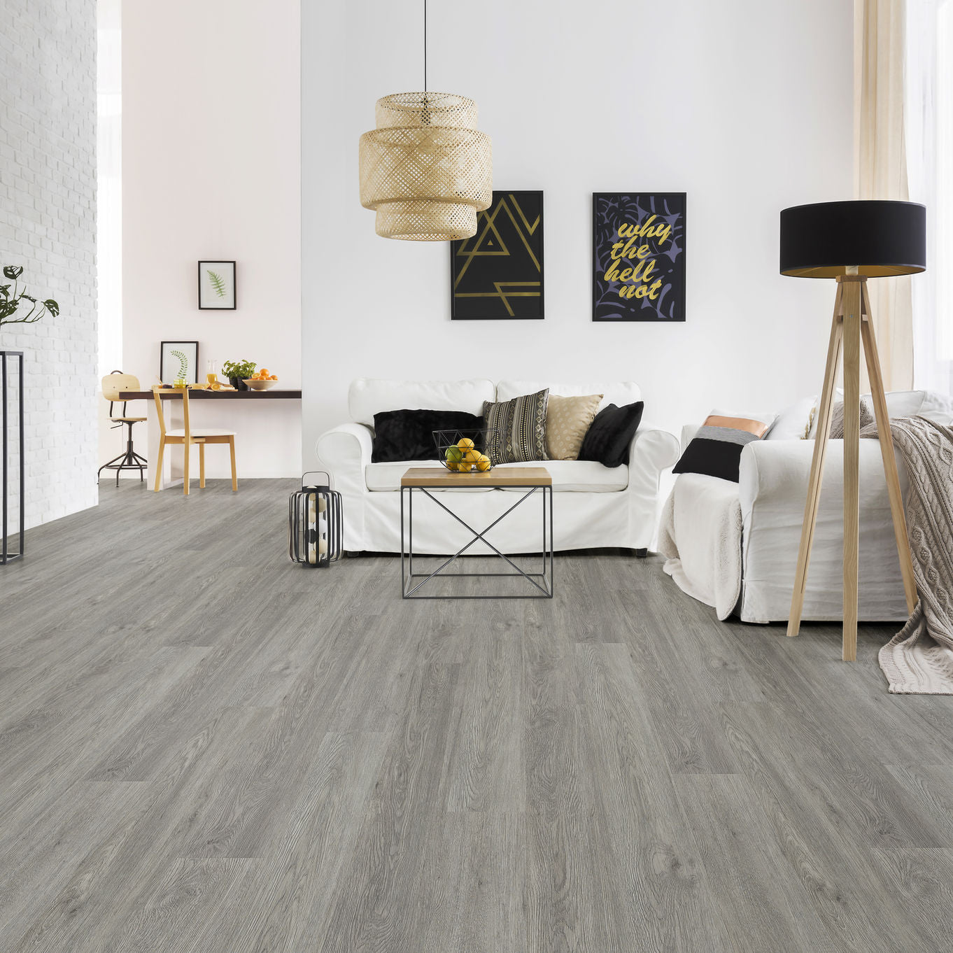 Nordikka Original Smoked Oak Glue Down LVT Flooring