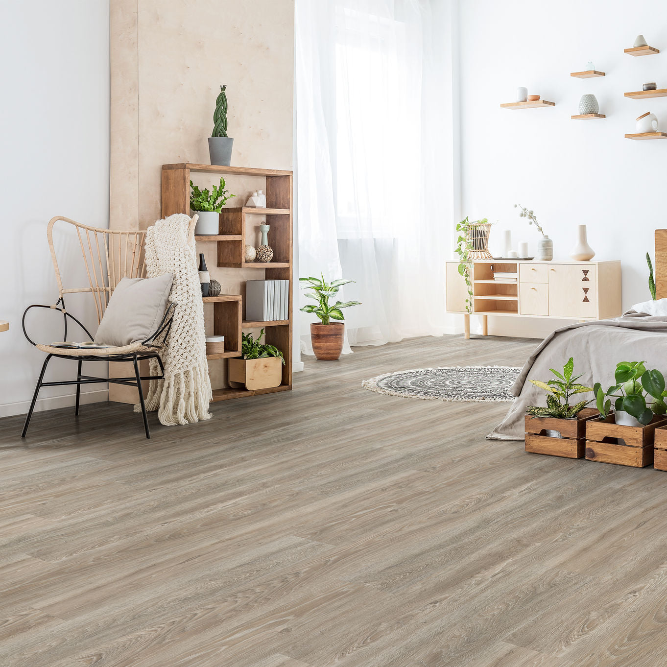 Nordikka Original Shale Oak Glue Down LVT Flooring