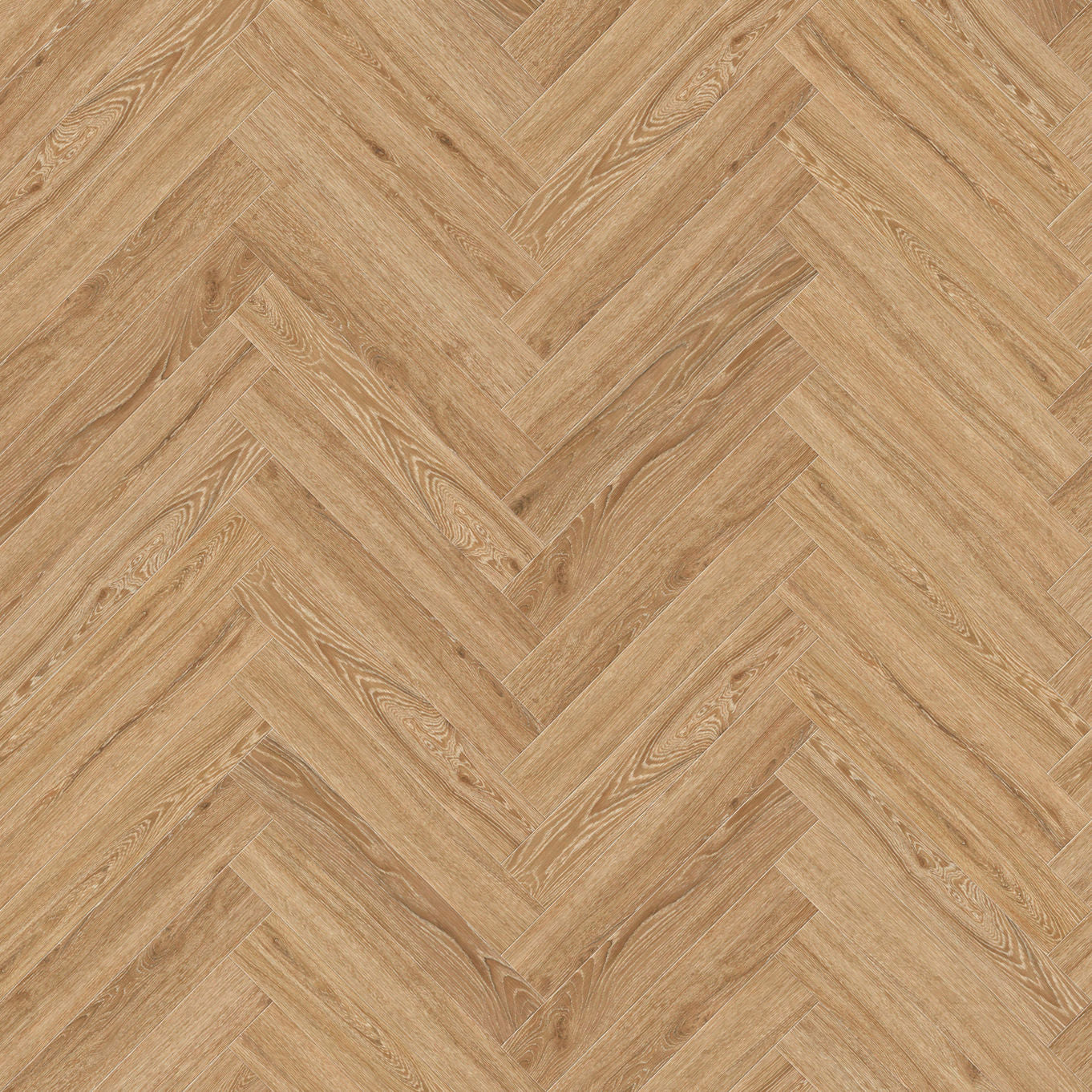 Nordikka Select Honey Oak Herringbone Glue Down LVT Flooring