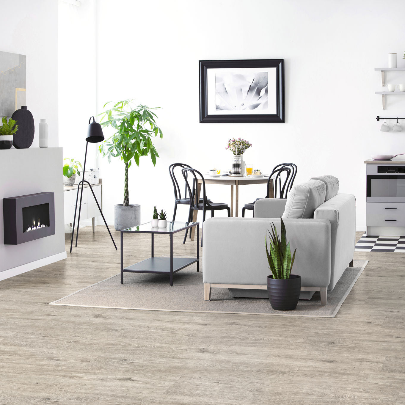 Nordikka Select Cedar Glue Down LVT Flooring