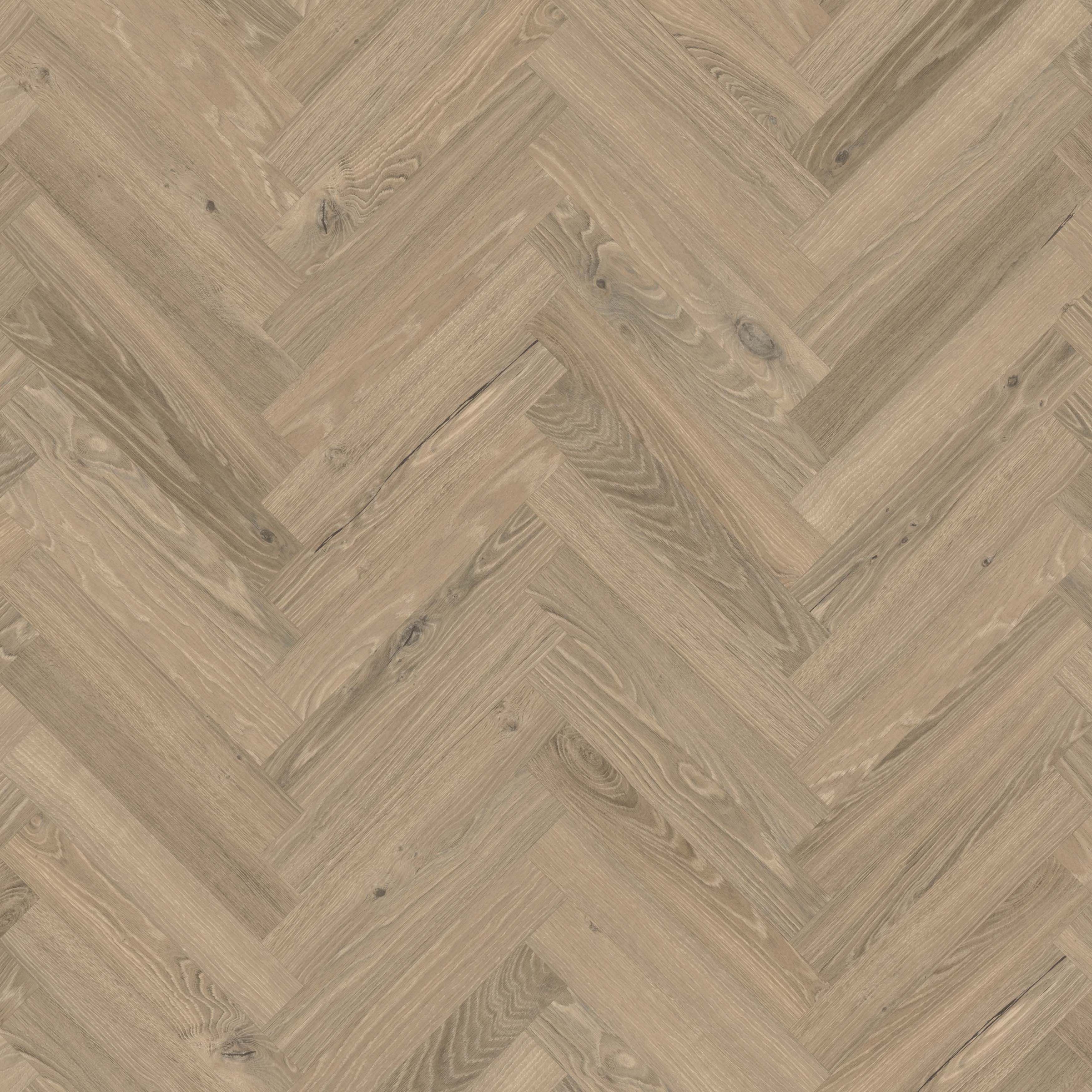 Karndean Palio Essenza Piazza Oak Herringbone Glue Down LVT Flooring