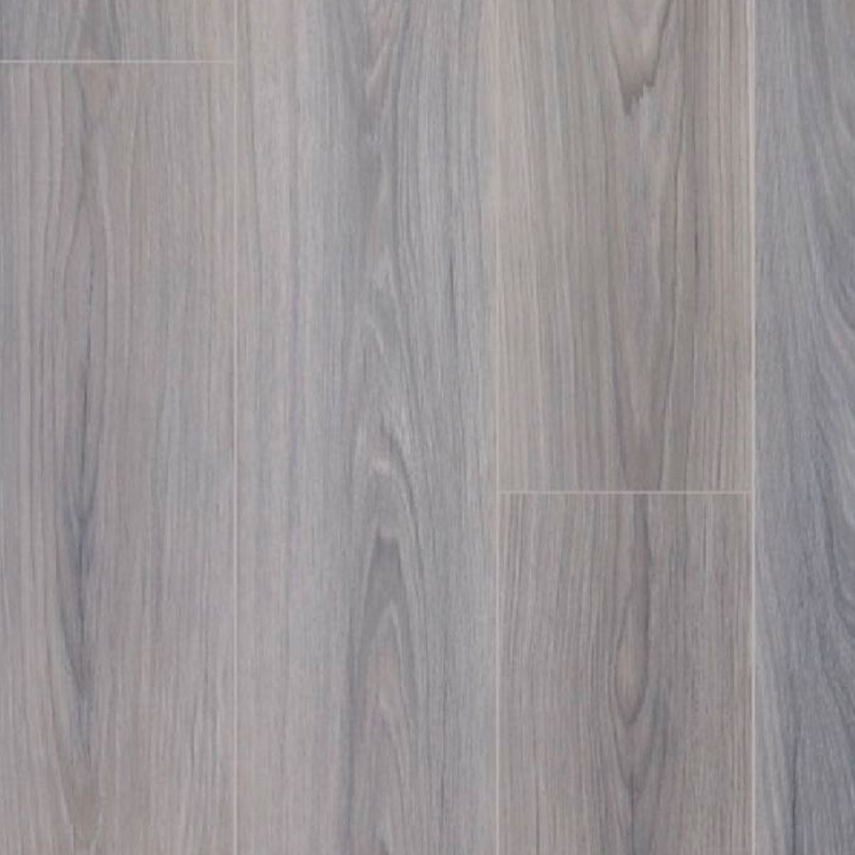 Close-up view of Love AQUA Ocean laminate flooring with V-groove edge detail.