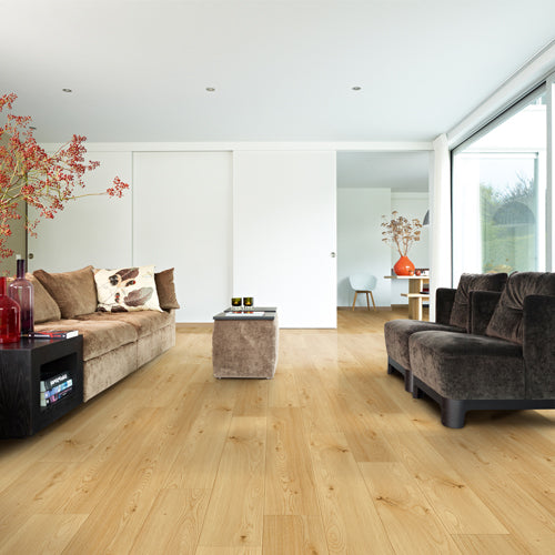 Love AQUA Brook laminate flooring in a modern living room