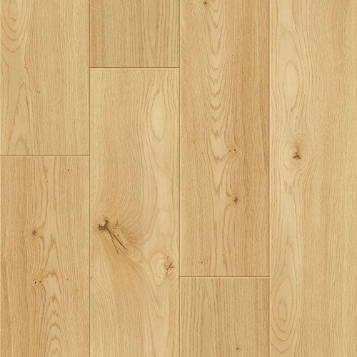 Close-up of Love AQUA Brook laminate flooring with 4-way bevelled edge