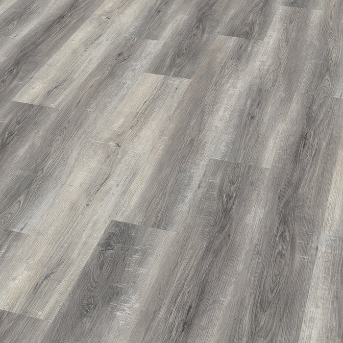 Pure Oak Grey Solide 30 Plank Click LVT