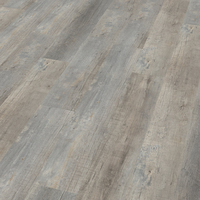 Worn Oak Greige Solide 30 Plank Click LVT