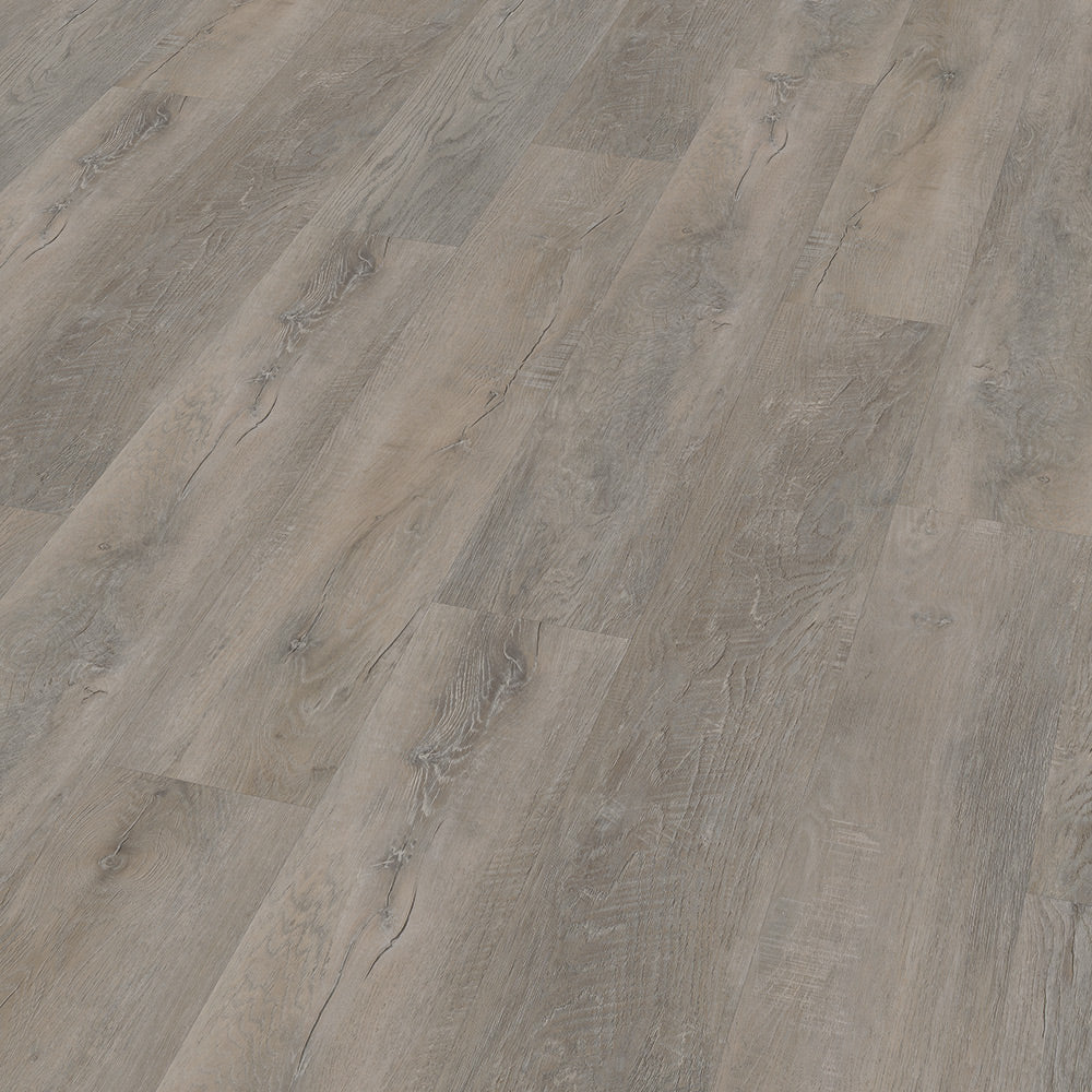 Old Oak Greige Solide Plank Click LVT Workshop55