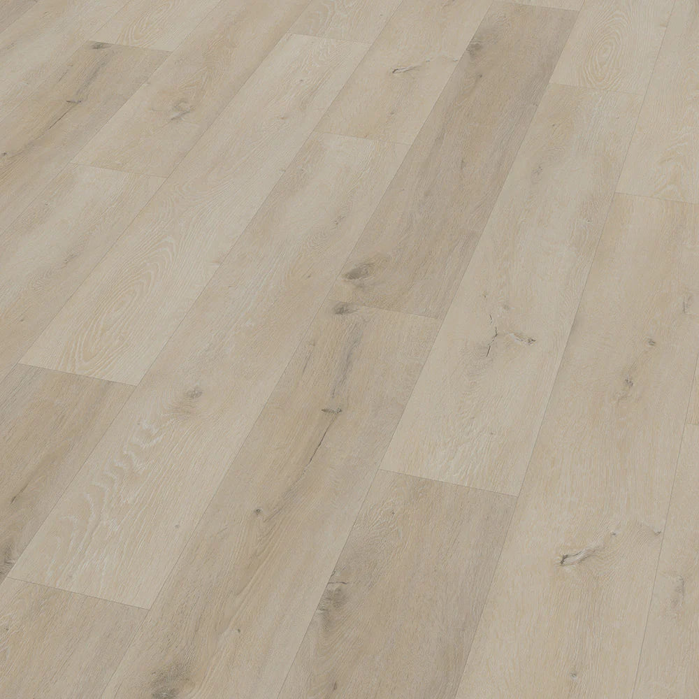 Prestige Oak White Solide Plank Click LVT Workshop55