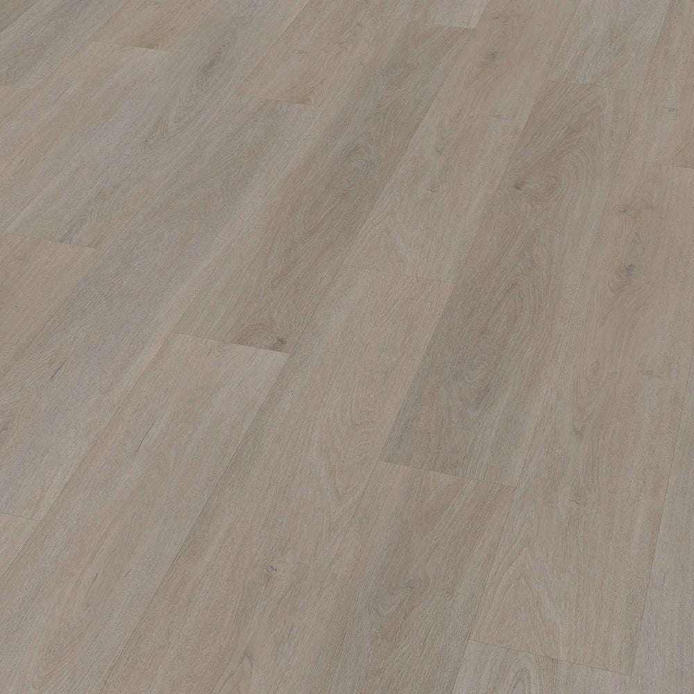 English Oak Greige Solide Plank Click LVT Workshop55