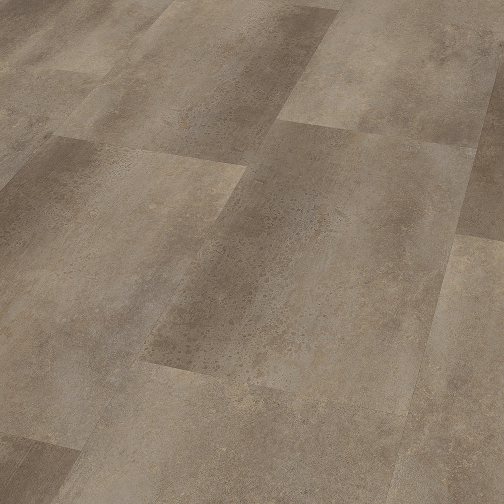 Metal Concrete Brown Workshop55 Tile Click LVT