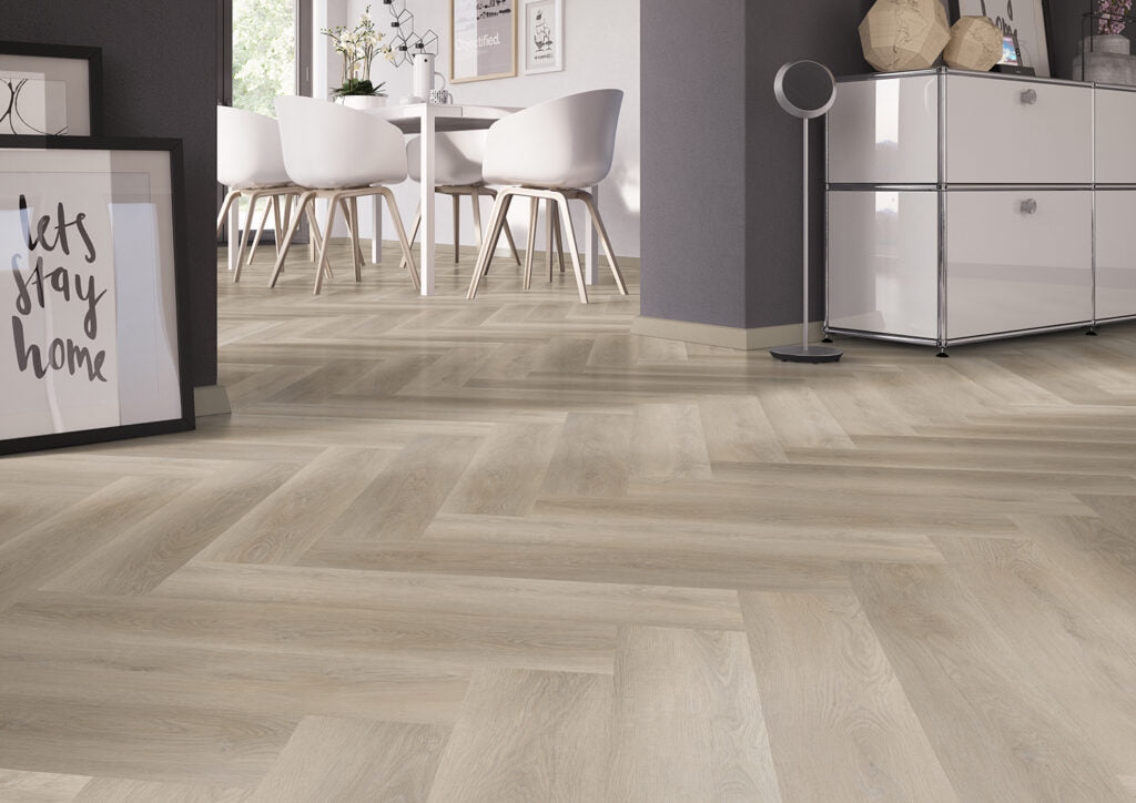 picture of one flor herringbone lvt flooring