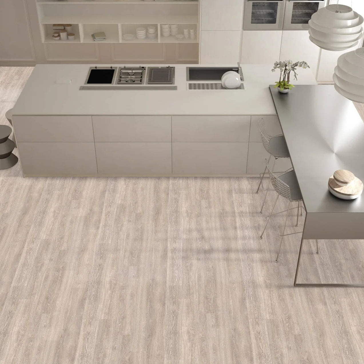 Penshaw luxury vinyl tile compatible with underfloor heating systems