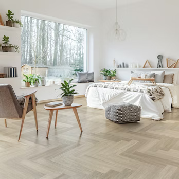 European Poplar Living Range Herringbone LVT