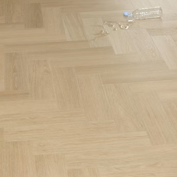 Nordikka Naturals Austrian Larch Herringbone LVT Flooring | 0.7mm Wear Layer