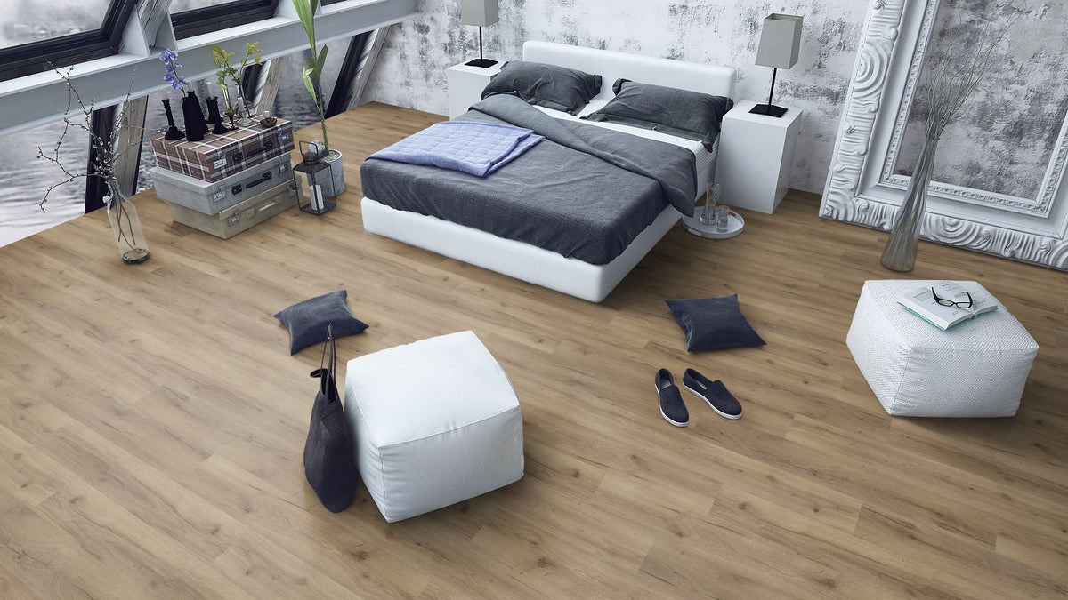 Hazelnut Oak 12mm Laminate Flooring