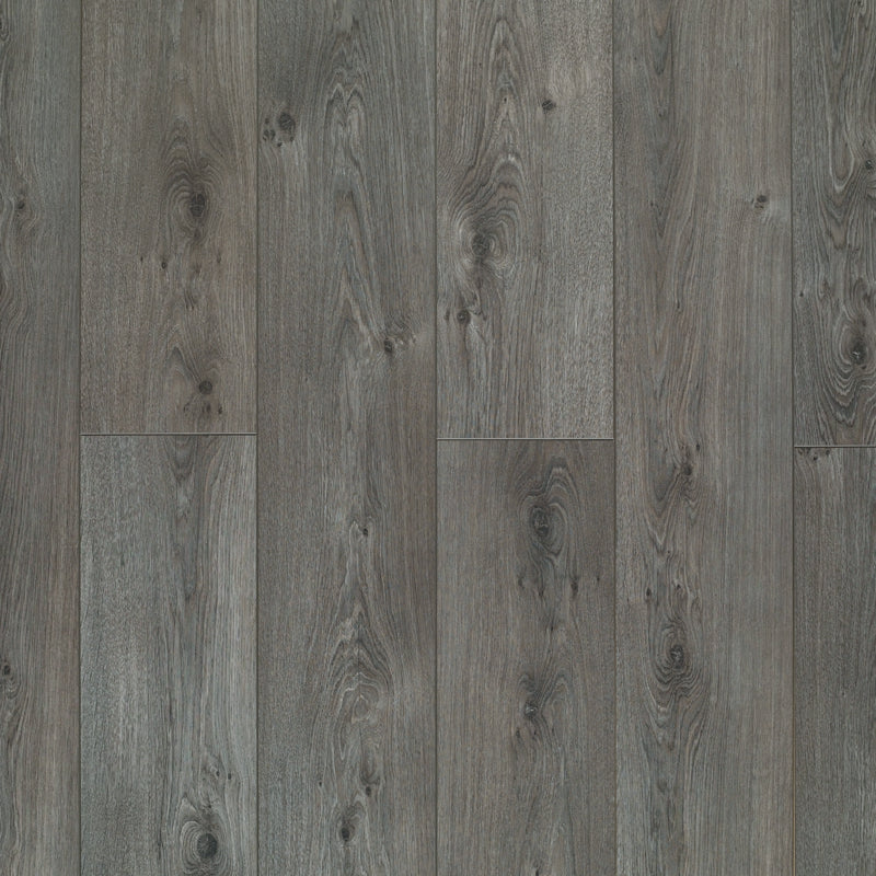 Close-up view of Swim laminate flooring showcasing its realistic V-groove edges.