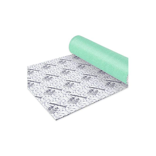 Tredaire Premier Sensation 11mm Luxury PU Foam Carpet Underlay – 15.07m² Roll